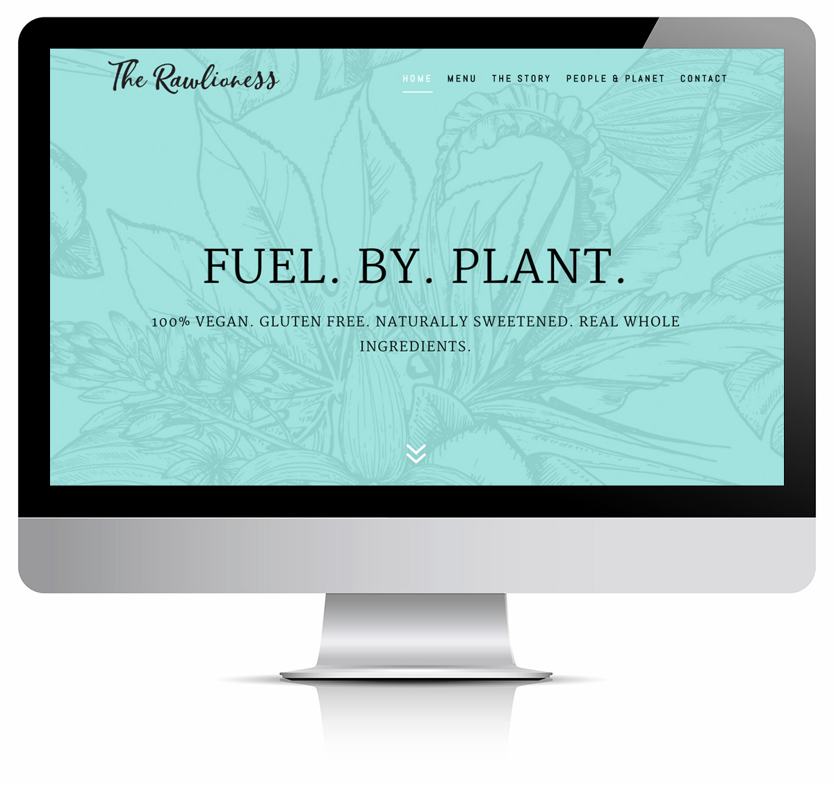 The Rawlioness Web design